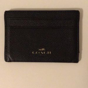 Used Black Coach Wallet